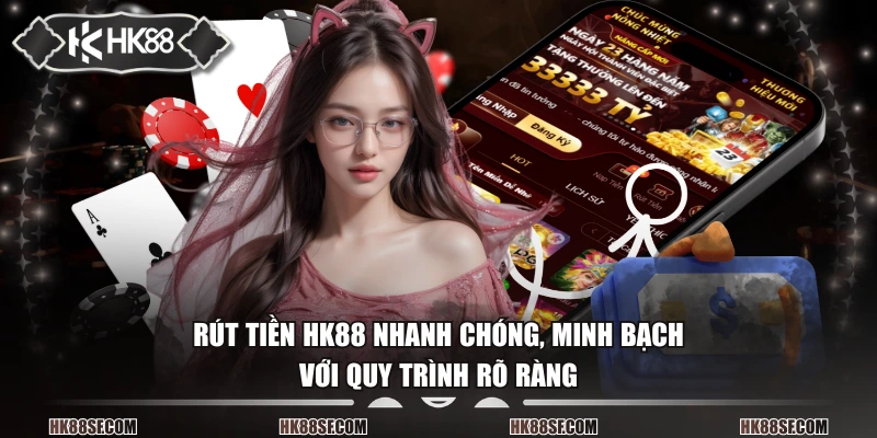 Rút tiền HK88 nhanh chóng, minh bạch với quy trình rõ ràng
